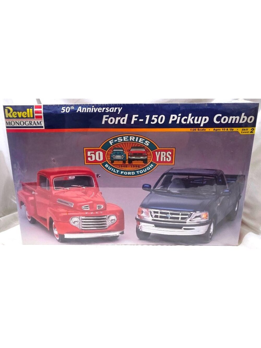 Revell Monogram FORD F-150 PICKUP COMBO Model Truck Kit 50th 1948 1998 SEALD